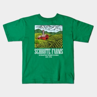 Schrute Farms The Office Funny Dwight Kids T-Shirt